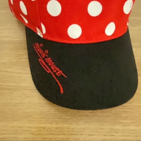 Disney Parks Minnie Polka Dot Cap with Ears - Picture 2 of 7